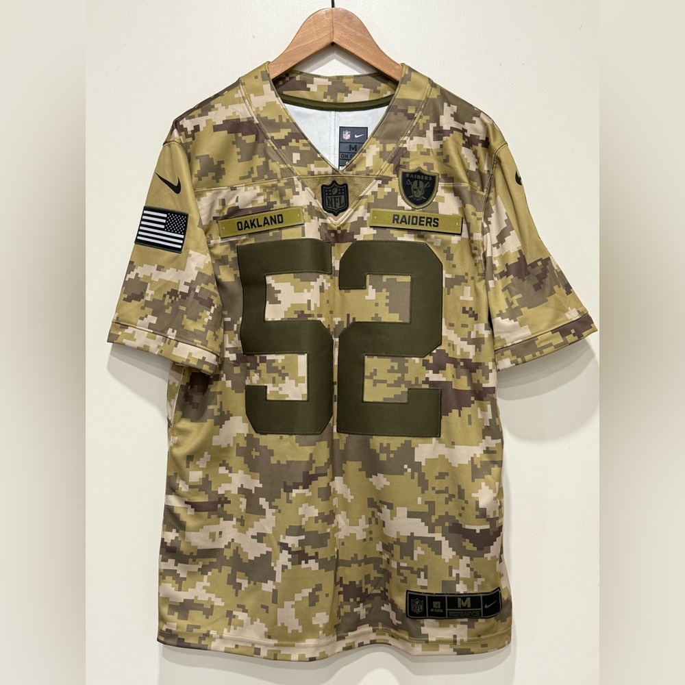 Nike Khalil Mack Oakland Raiders Salute to Service Jersey